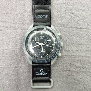 🔥HOT🔥 NWT Swatch X Omega Bioceramic Moonswatch Mission To Moon Watch